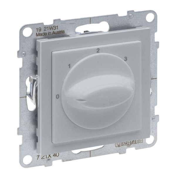 VENTILATION CONTROL SWITCH (0,1,2,3) ALUMINIUM image 1