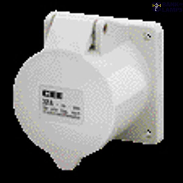 Built-in wall socket 32A 5P 1H >50V IP44 image 1