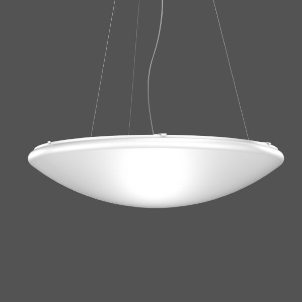 Flat Polymero XXL, 100 W, 10300 lm, 840, white, DALI Pendant luminaire image 1