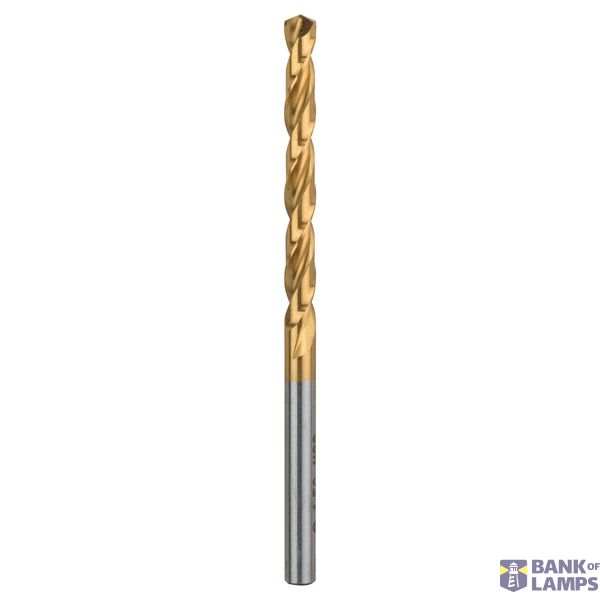 Metal drill bits HSS-TiN, DIN 338 4,5 x 47 x 80 mm 1 pcs. image 1