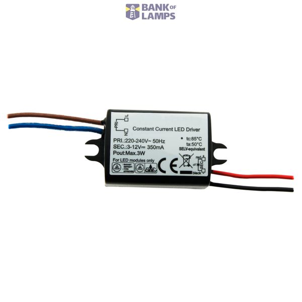 LED Power Supplies HW 3W/350mA, mini, IP65 image 1