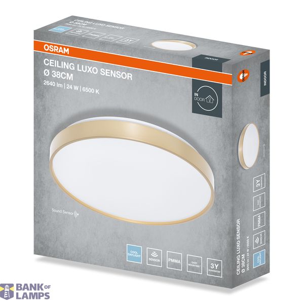 CEILING LUXO SEN 24W 865 IP20 GD OSRAM image 1