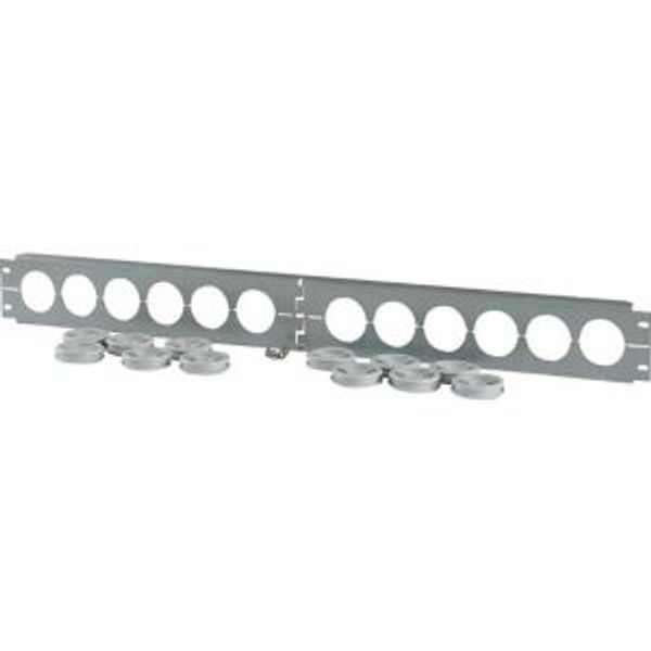 XTPPCUV1-H250W1000 Partition/cable gland for power sections, HxW=250x1000mm image 2