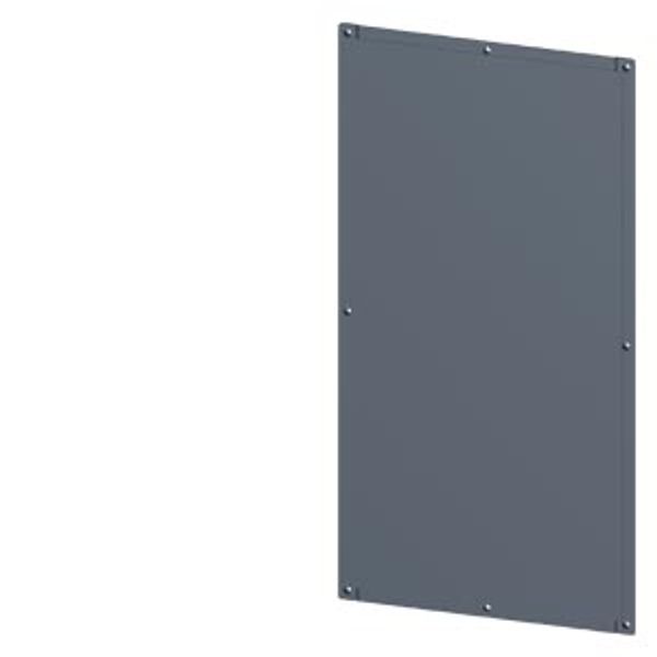 SIVACON, grille, for upgrading from IP2X to IP4X, W: 500 mm, zinc-plated image 1