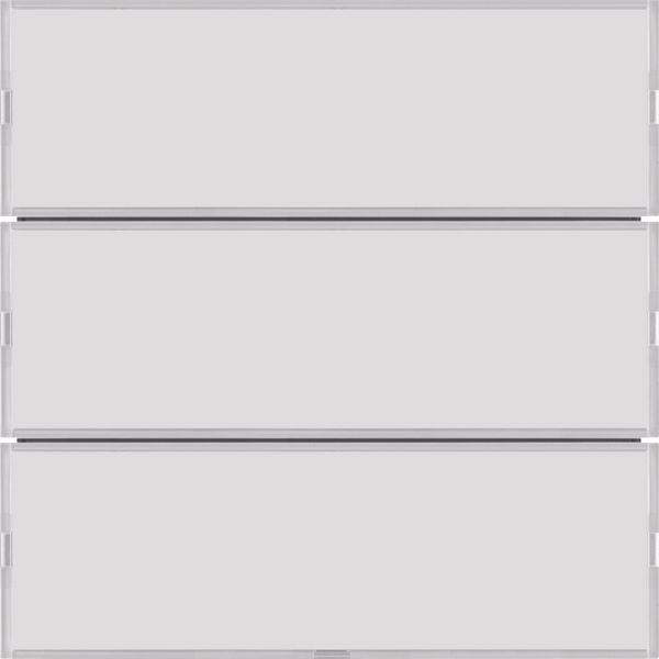 Push-button 3g, lab. field,RGB LED, int. temp.sensor, KNX-S.1/B.3/B.7, image 1