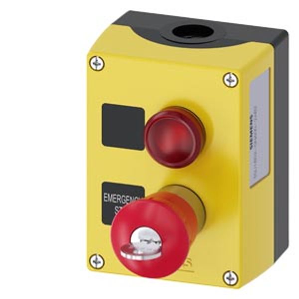 Enclosure for command devices, 22 mm, round image 1