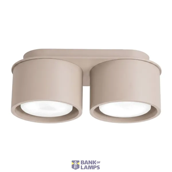 Ceiling lamp MODO 2 taupe Gx53 image 1
