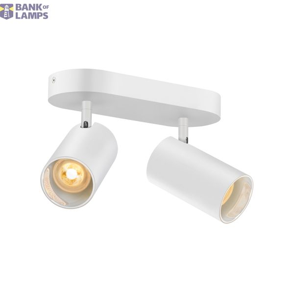ASTO TUBE, ceiling-mounted light, cylindrical, GU10, 2x max. 10 W, white image 1