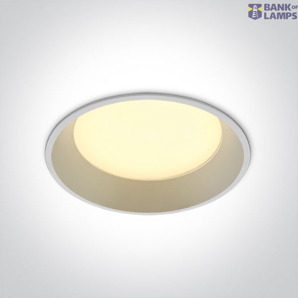 10122D/W/V WHITE 22W CCTV IP20 230V DARK LIGHT image 1
