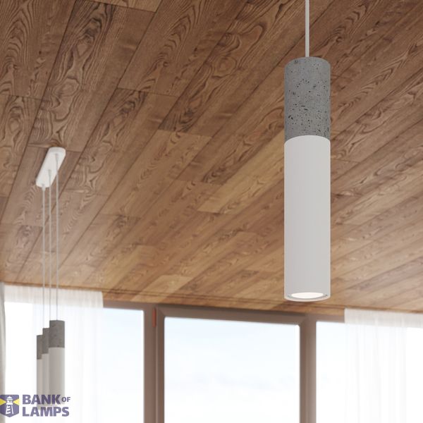 HANGING LAMP BORGIO 2 WHITE GU10 2X40W IP20 image 7