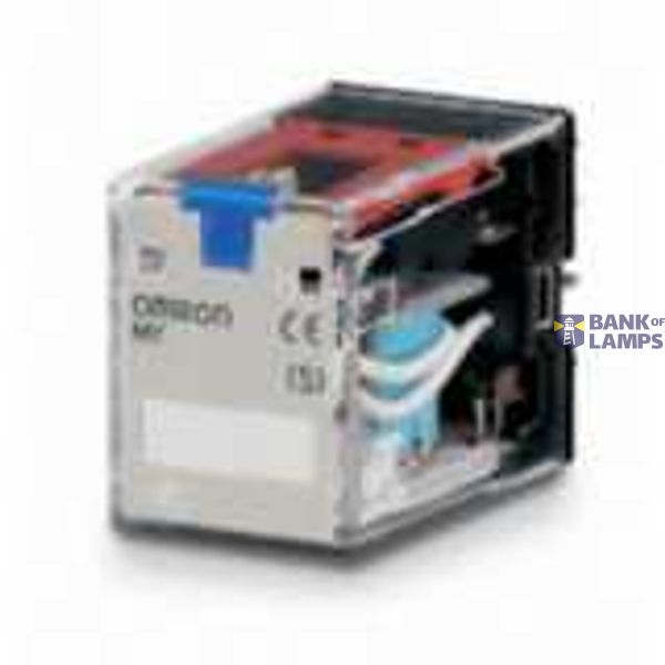 Relay, plug-in, 14-pin, 4PDT, 5 A, mech & LED indicators, coil suppres MYS 4401H image 4