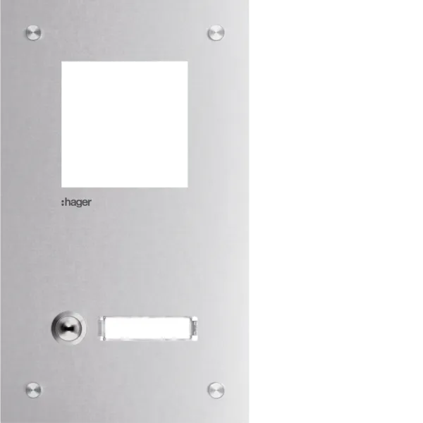 HAG RTQ101X front panel intercom mono 1 button image 1