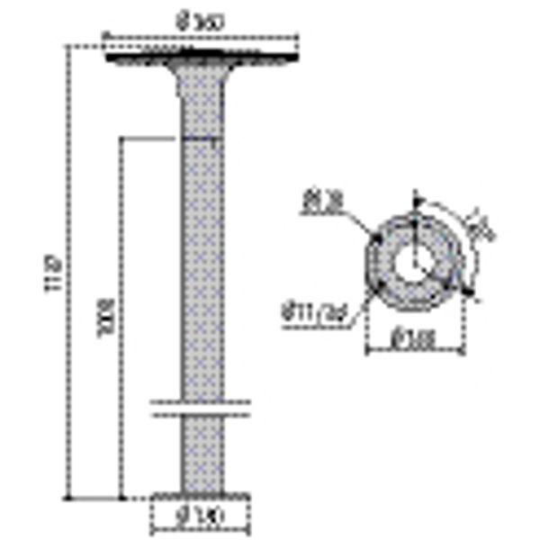 SPILLO MINI POST6L 1-10V 11W 500MA 3K-96 image 7