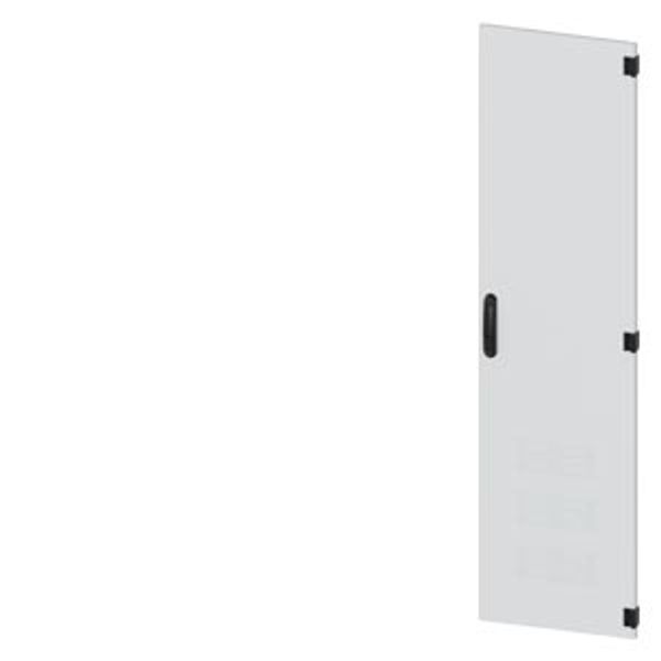 SIVACON, door, right, ventilated, IP40, H: 1800 mm, W: 450 mm, RAL 7035 image 1