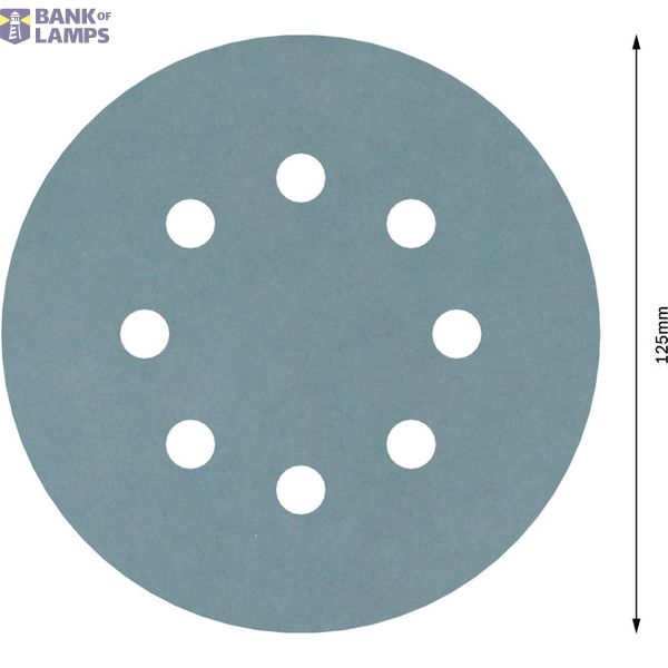 F355 sanding sheet, pack of 5 125 mm, 1200 image 1