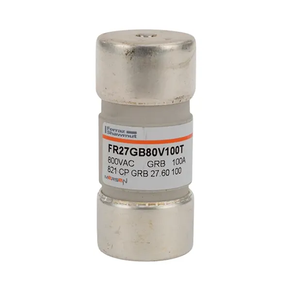 High-Speed Cylindrical Fuse 27x60 gR 800VAC 100A - Striker image 2