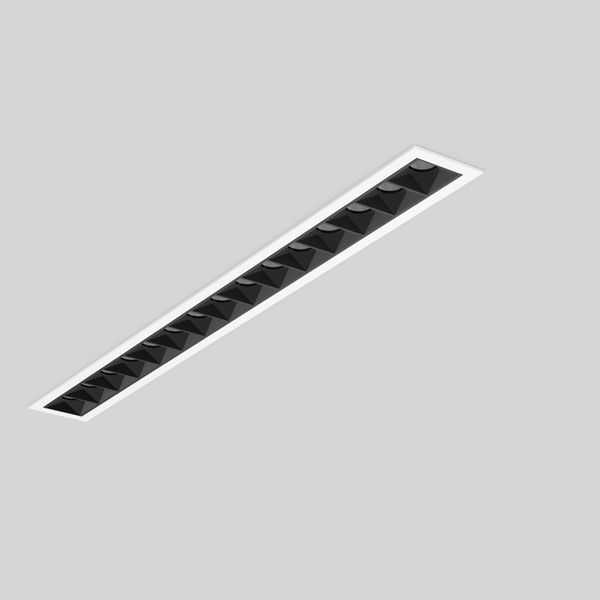 BeamLine Slim, 36 W, 3100 lm, 930, white, DALI Recessed ceiling lumina image 2