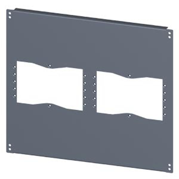 SIVACON, floor, with cut-outs for flanges, IPXX, D: 600 mm, W: 600 mm image 2