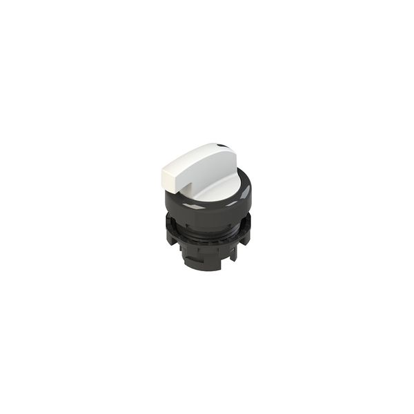 Long handle selector, 3 positions white with marking image 2