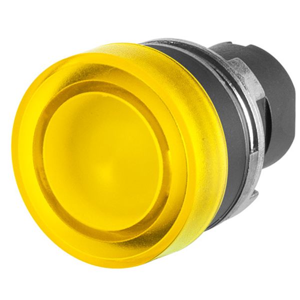 Push-button Ø 32, projecting, illuminated, yellow image 1