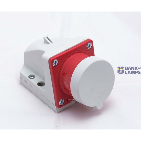 Wtyczka odbiornikowa z zatyczką 16A 5P 400V 6h IP44 image 1