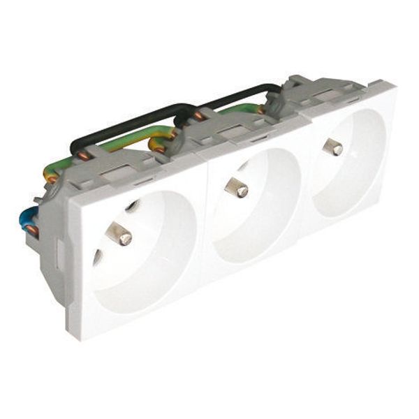 BLOCK THREE SAF EARTH SOCK(FRENCH)-6 MOD WHIT image 1