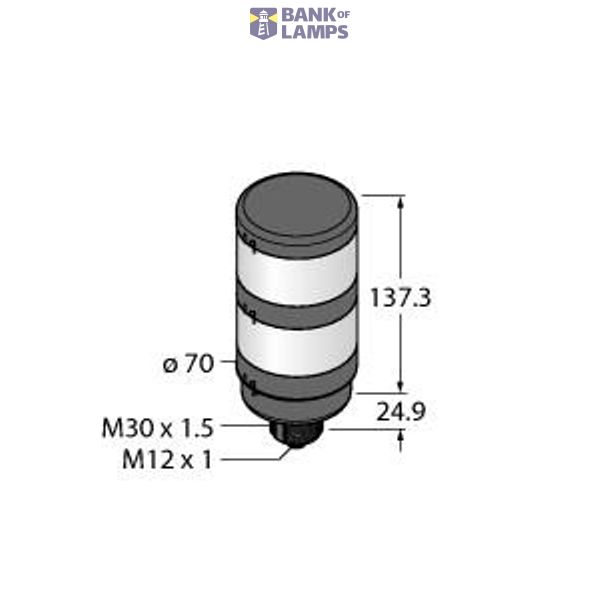 LED Signal Light Modular Signal Tower   TL70GRCQ image 1