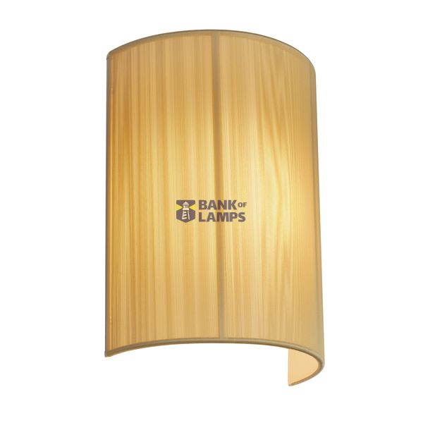 LASSON wall light, WL-3, beige , E27, max. 40W image 1