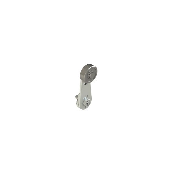 Straight lever with metal roller, 20 mm diameter image 1