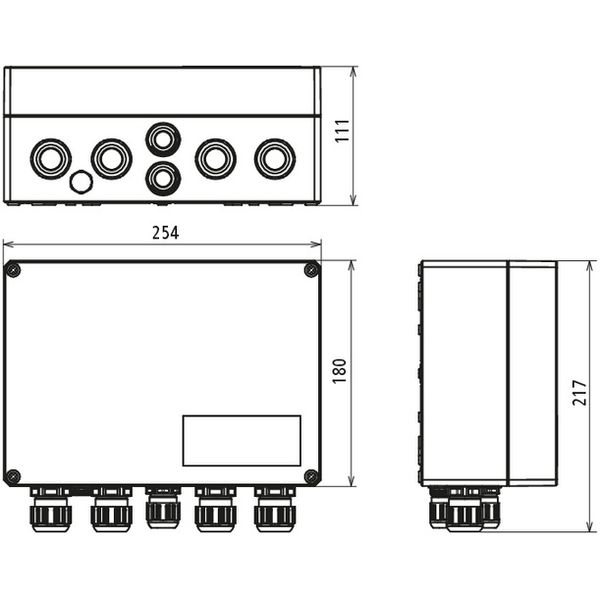 GJB in IP65 enclosure for PV systems 2MPPT and 2 strings at 1100V d.c. image 2