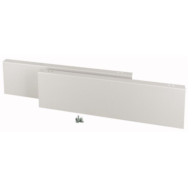 XLSPL2SC8 Plinth, side panels for HxD 200 x 800mm, grey image 1