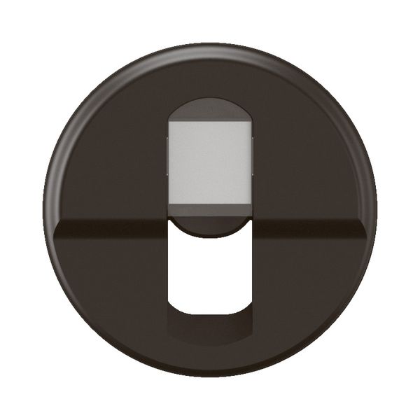 RJ45 SOCKET ROCKER BLACK image 4