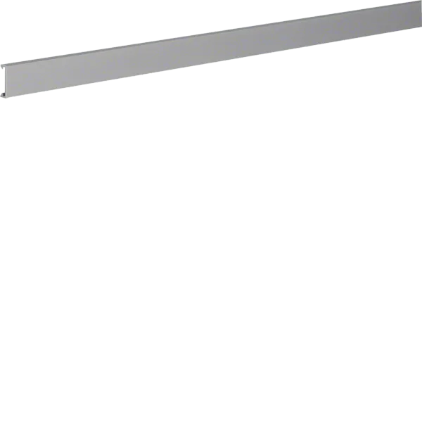 Wiring duct upper part made of PVC to DNG width 20mm stone grey image 1