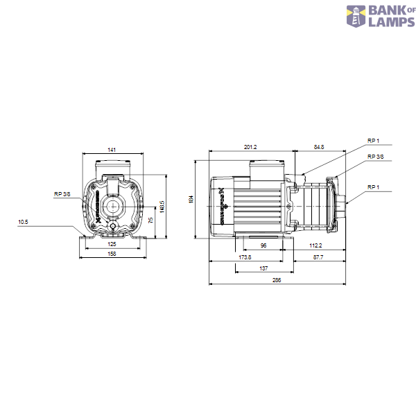 Horizontal multistage pump CM3-2 A-R-A-V-AQQV 400Y 50Hz image 3