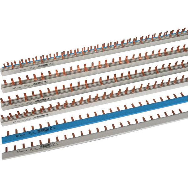 Z-SV-16/3P-3TE Phase busbar, 3-phases, 16qmm, pin, 1m image 3