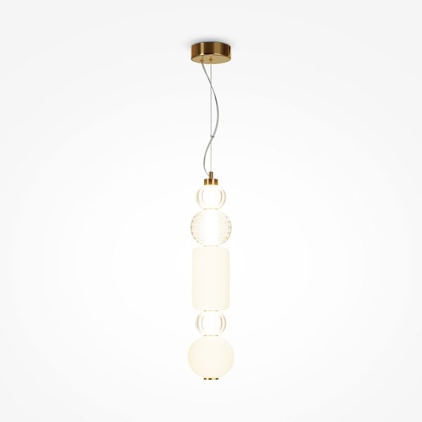Pendant Collar Pendant lamp Gold image 1