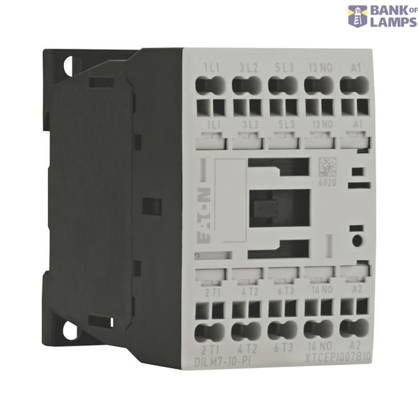 Contactor, 3 pole, 380 V 400 V 3 kW, 1 N/O, 220 V DC, DC operation, Pu image 2