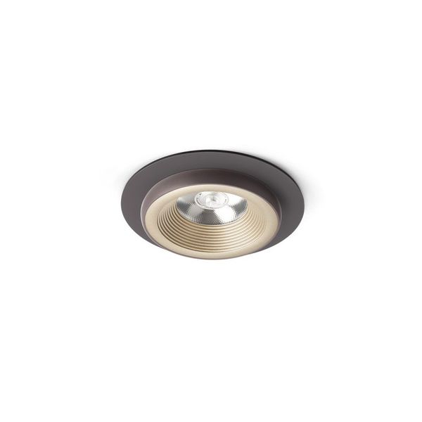 SHARM R I recessed pearl gold/brown 230V LED 10W 24° 3000K image 1