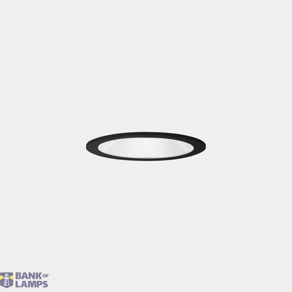 Downlight Sia Standard 115 Round Trim Emergency 17.7W LED warm-white 3000K CRI 90 75.8º DALI-2 Black IP54 1646lm image 1