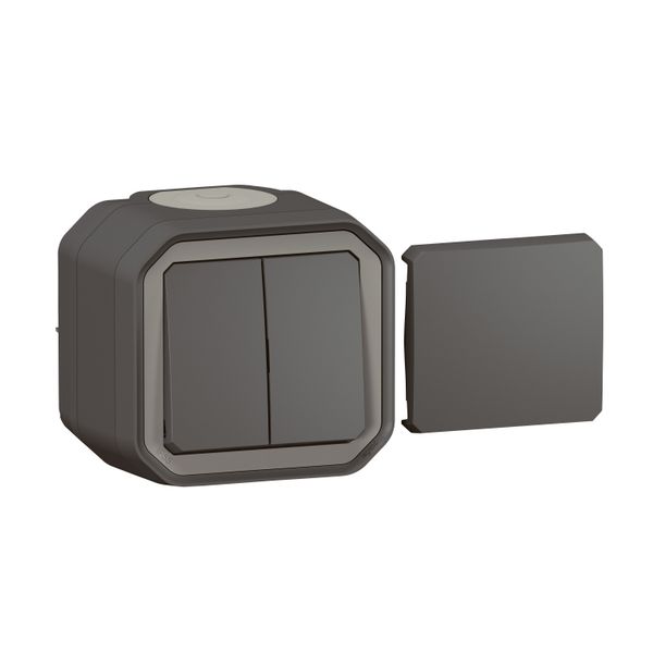 PLEXO REVERSIBLE TRANSFORMER - ANTHRACITE - SURFACE image 1