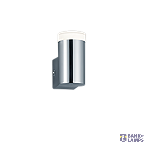 Ray H2O LED wall lamp 1-pc chrome image 1