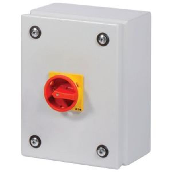 T0-4-15682/SE2/SVB Main switch, T0, 20 A, surface mounting, 4 contact unit(s), 6 pole, 1 N/O, 1 N/C, Emergency switching off function, Lockable in the 0 (Off) position, image 5