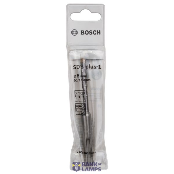 Hammer drill bit SDS-plus-1 6 x 50 x 110 mm image 2