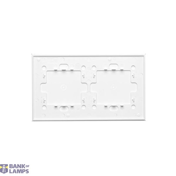 Double fiber optic sockets, black matt image 2