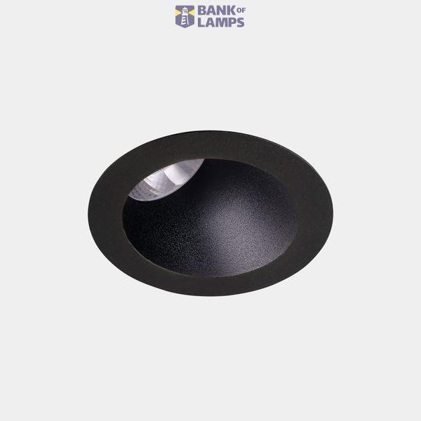 Downlight PLAY 6° 8.5W LED warm-white 2700K CRI 90 57º PHASE CUT Black/Black IN IP20 / OUT IP54 385lm image 1