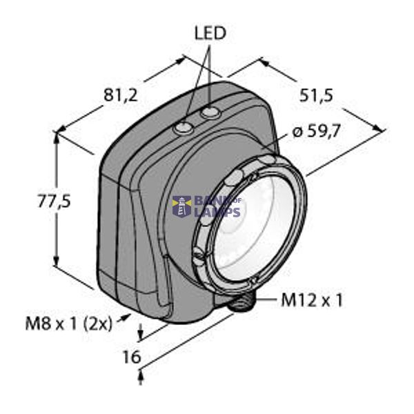 Barcode Reader — Image Sensor Alternative order number : 90879   IVU2PTBX04 image 2