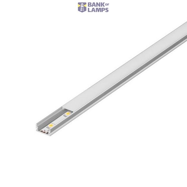 GLENOS Linear profile 1107-100, 1m, alu anodized image 1