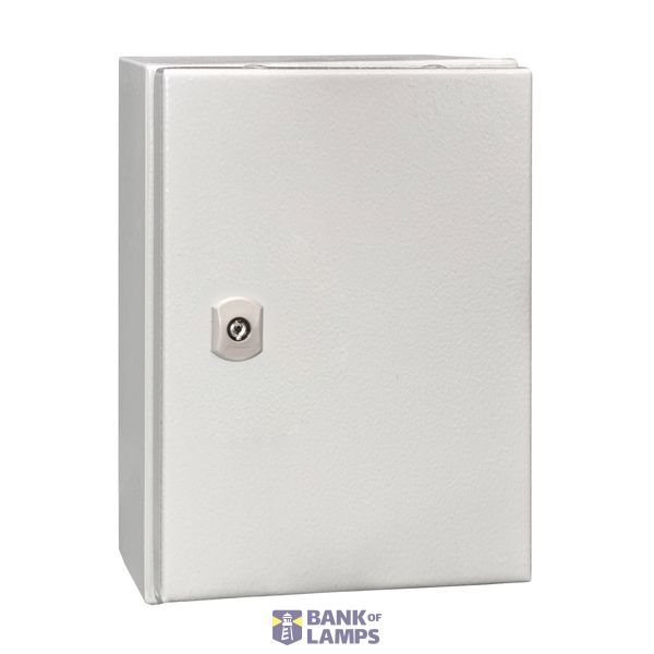 Wall-mounted enclosure 1 door IP65 H=350 W=250 D=155 mm image 1