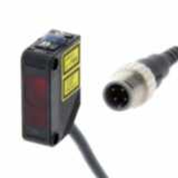 Photoelectric sensor, rectangular housing, red laser class 1, backgrou E3Z 7432F image 3