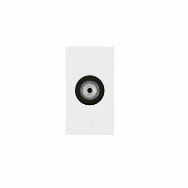 2400 MHz female F-type coaxial socket. Incoming and  outgoing connection with male F-type connector image 1